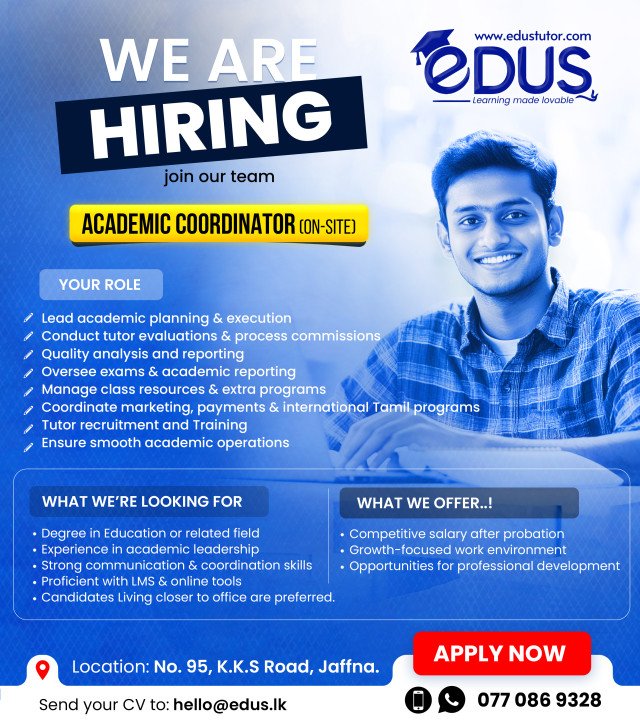 Academic Coordinator